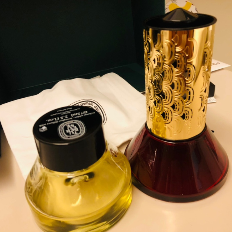 Home Fragrance Kit - Diptyques Hourglass Diffuser Baies 34 Natural