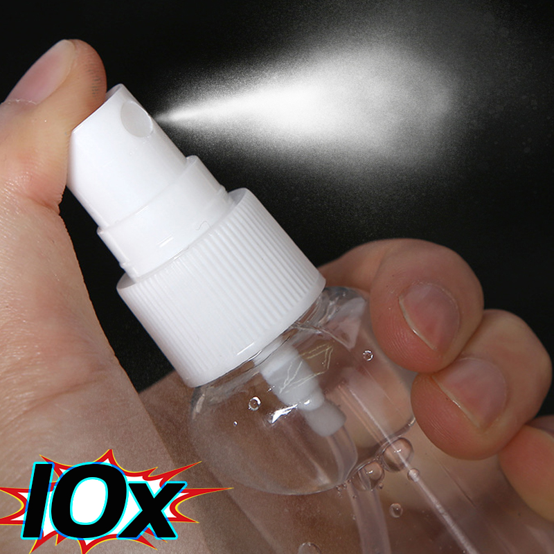 Room Spray Bottle - 10ml/20ml/50ml/100ml/150ml/250ml Portable Clear Plastic Spray Bottle
