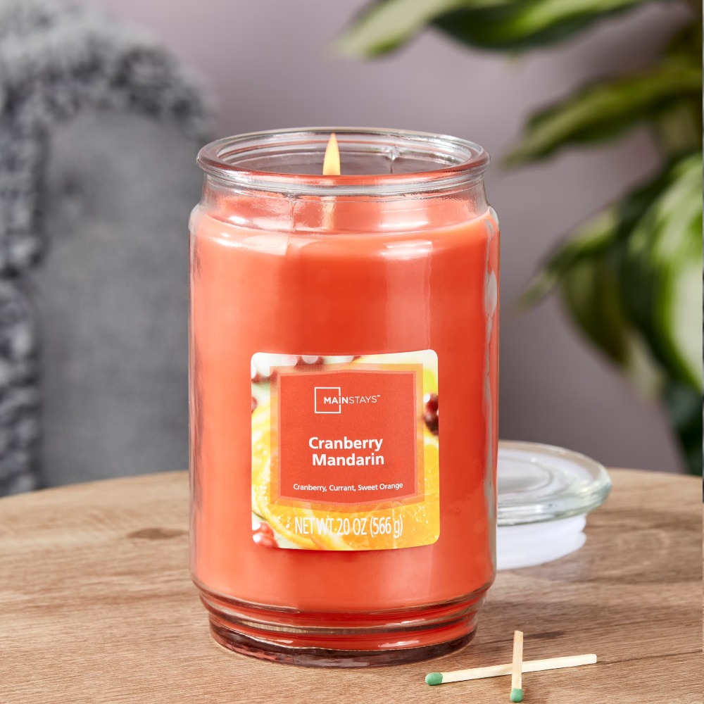 Cranberry Mandarin Scented Can - Home Fragrance Scented Candle 评论和价格