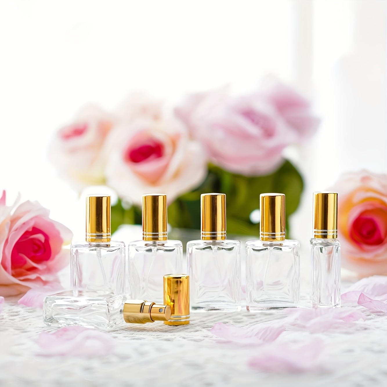 12pcs+6 accessories 15ml trans - Room Spray Bottle 评论和价格