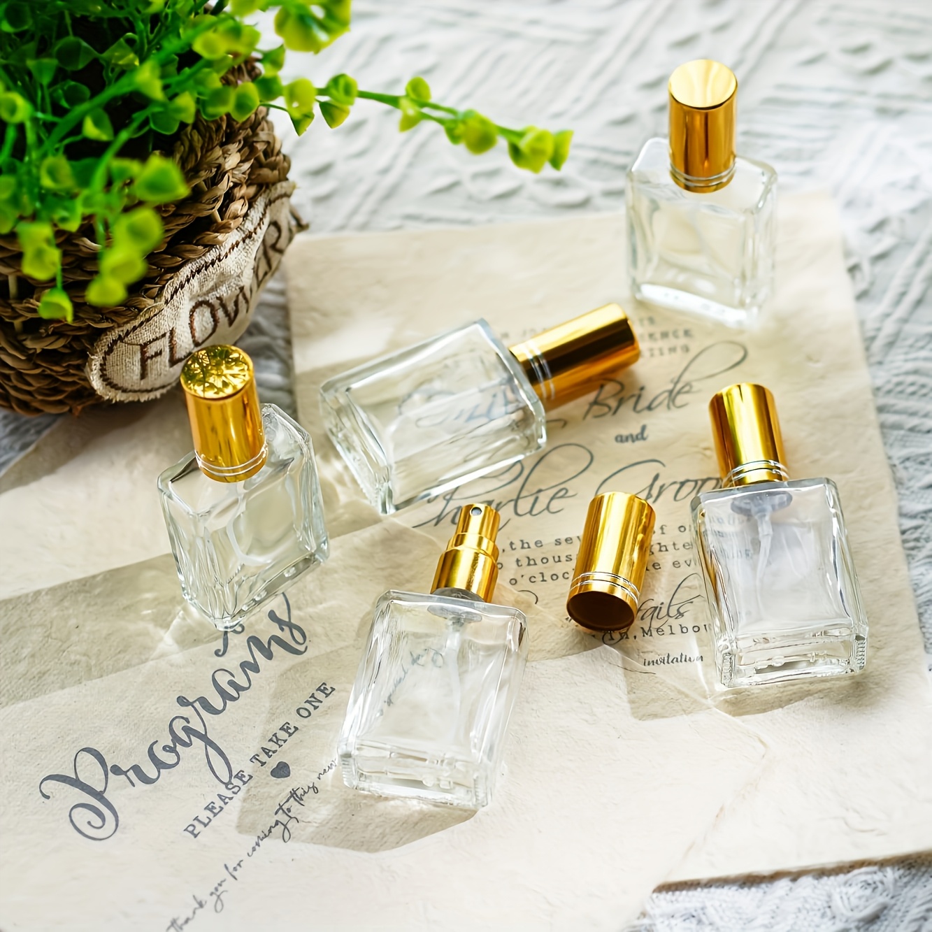 12pcs+6 accessories 15ml trans - Room Spray Bottle 评论和价格