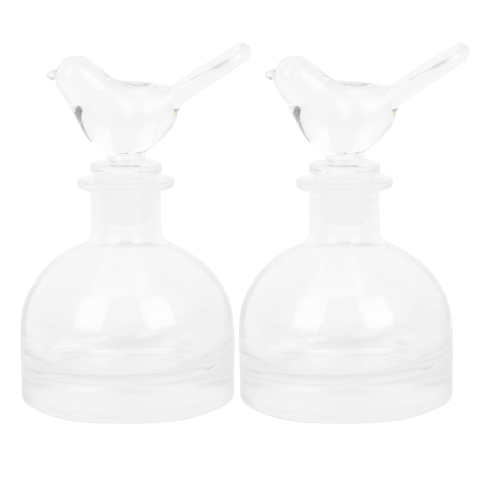 2Pcs Glass Perfume Bottles Pre - Home Fragrance Premium 评论和价格