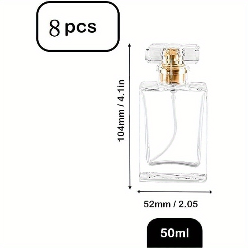 8pcs 30ml Glass Perfume Bottle - Room Spray Bottle 评论和价格