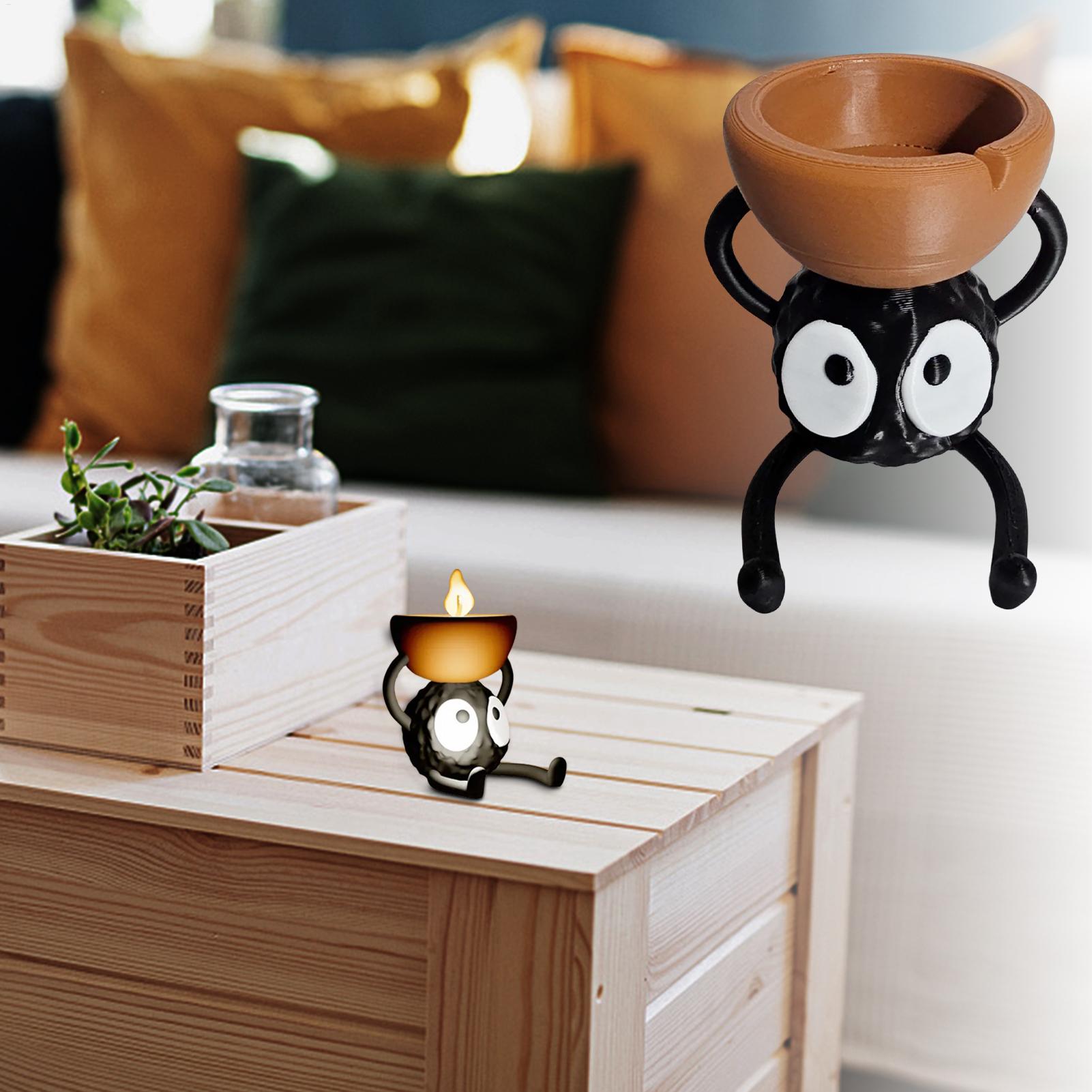 Anime Candle Holder Kit 3D Cut - Home Fragrance Scented Candle 评论和价格