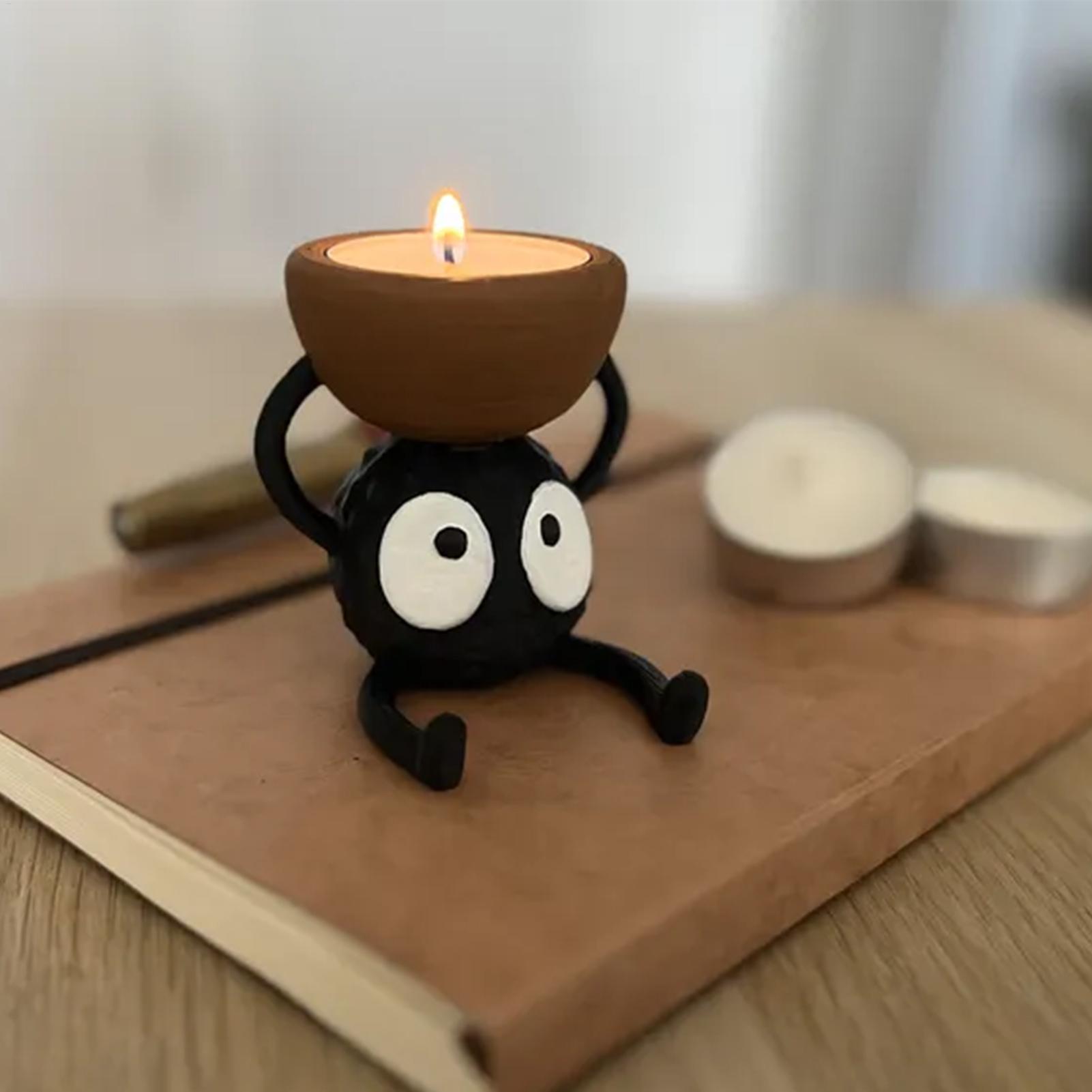Anime Candle Holder Kit 3D Cut - Home Fragrance Scented Candle 评论和价格