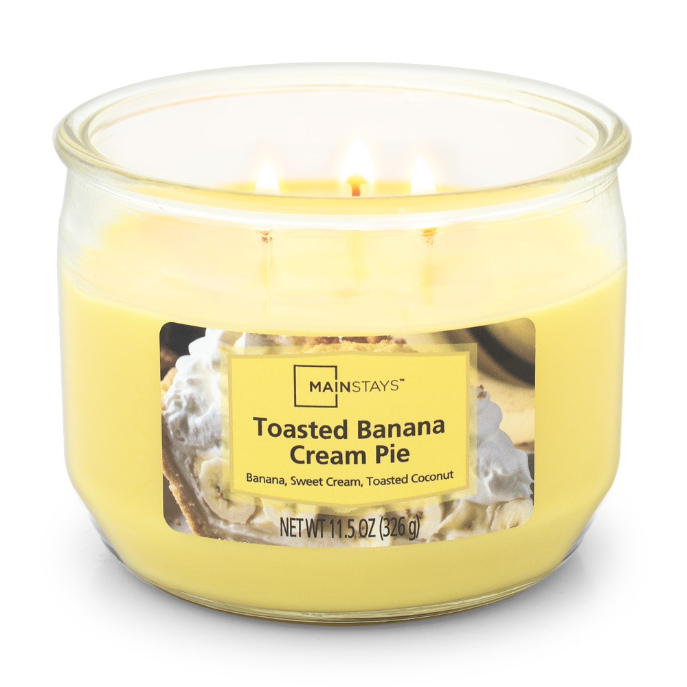 Toasted Banana Cream Pie Scent - Home Fragrance Scented Candle 评论和价格