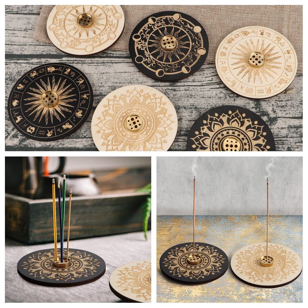 New Wood Incenses Holder 10cm  - Home Fragrance Incense Sticks 评论和价格