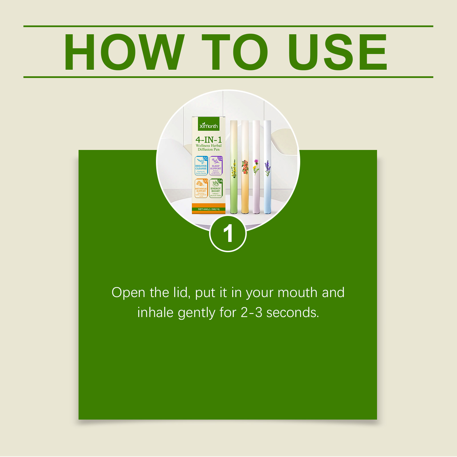 4 In 1 Air Freshening Pen Herb - Home Fragrance Stick 评论和价格