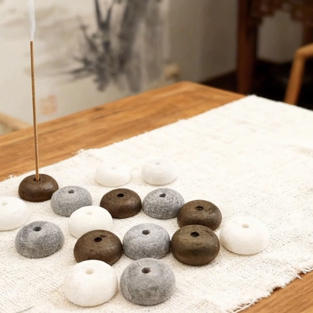 2pcs Natural Stone Incense Sti - Home Fragrance Incense Sticks 评论和价格