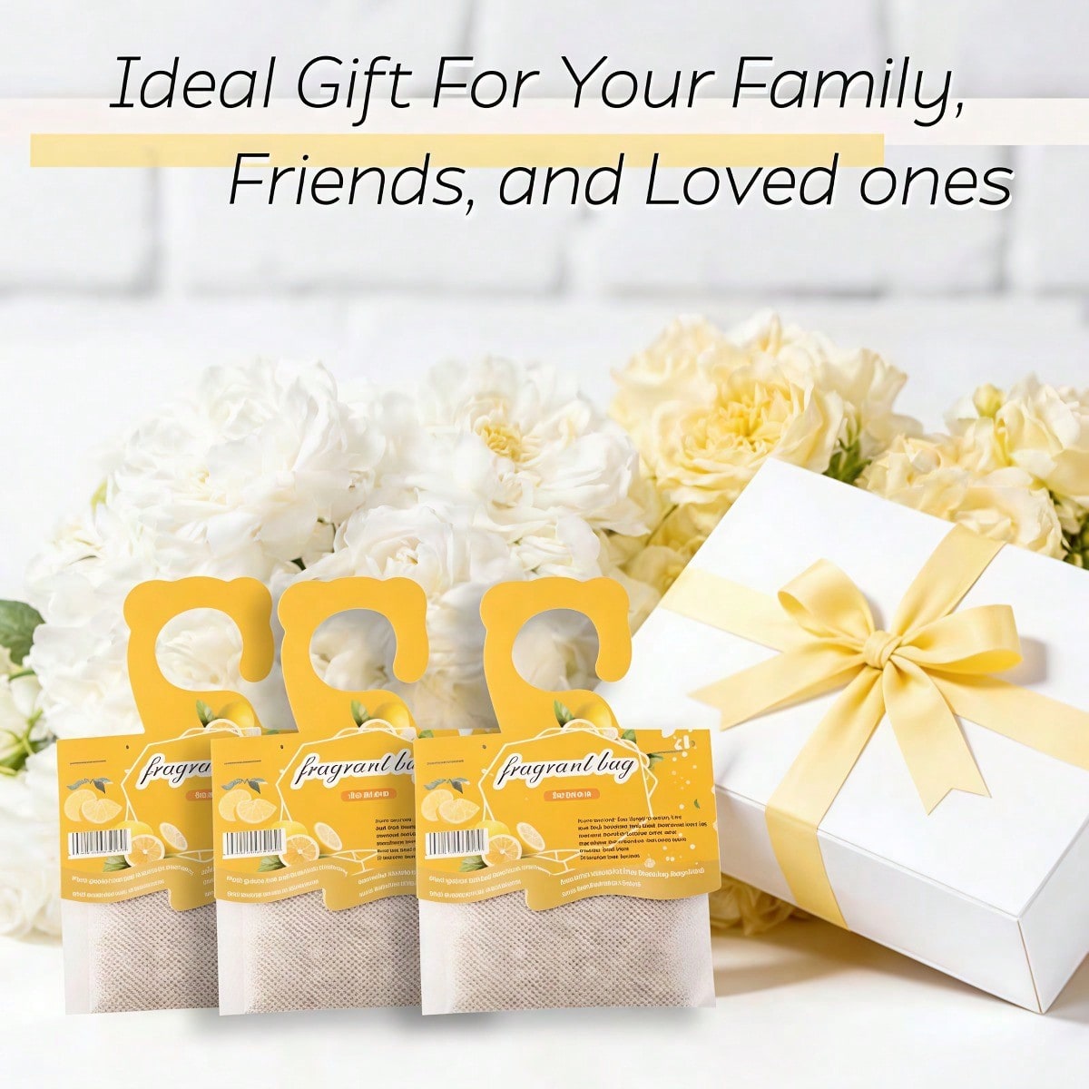 Hanging Lemon Scented Sachets, - Home Fragrance Premium 评论和价格