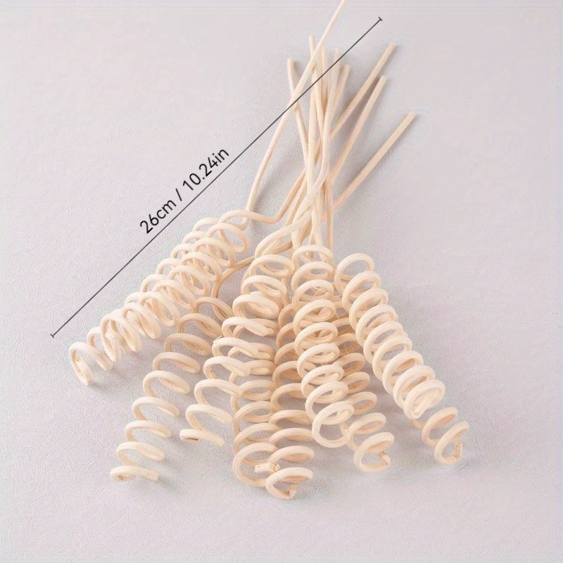 10Pcs Plant Curved Rattan Stic - Home Fragrance Stick 评论和价格