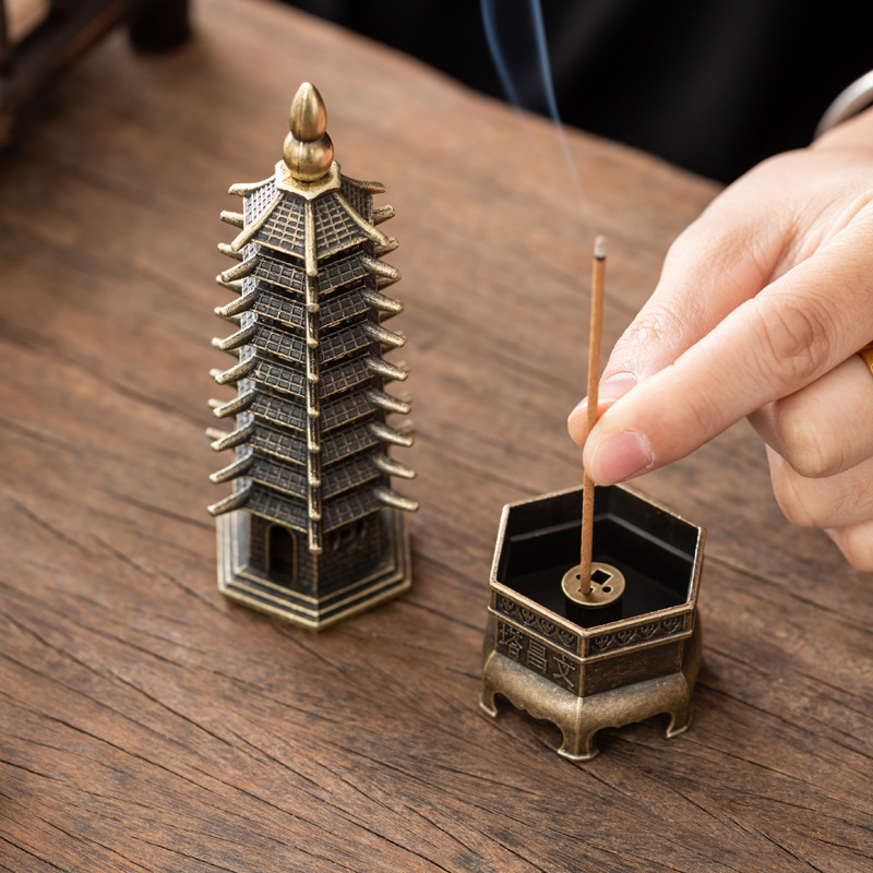 Chinese Pagoda Vertical Incens - Home Fragrance Incense Sticks 评论和价格