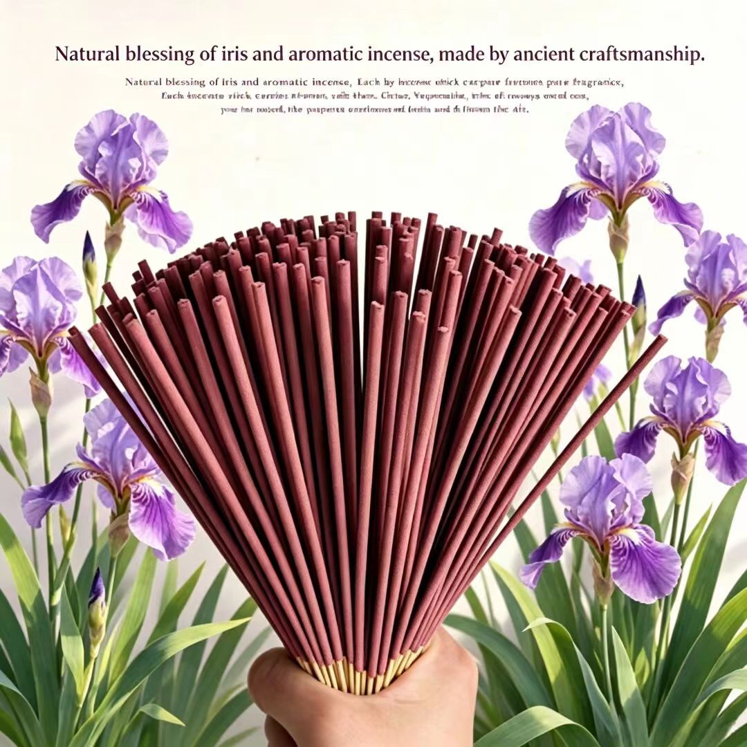 22cm Iris Flower Incense Stick - Home Fragrance Iris 评论和价格
